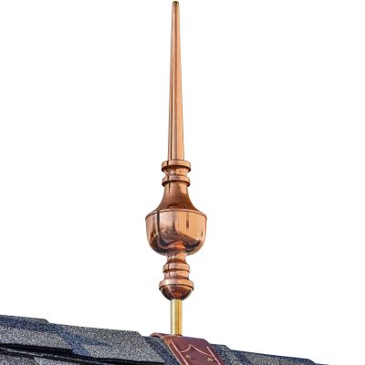 Victoria Finial with Decorative Roof Mount