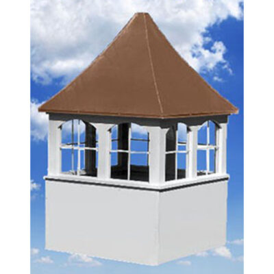 Elite Series Ardmore Cupola – Square with Double Arched Windows & Pagoda Roof
