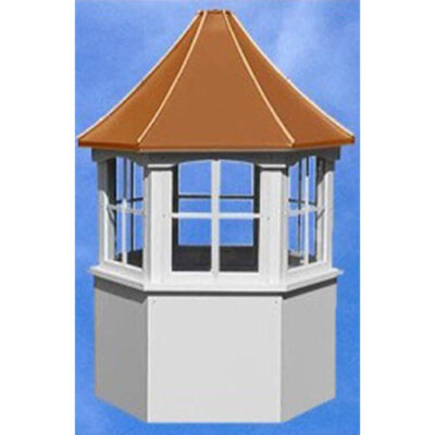 Hexagon Series Montgomery Cupola – Six-Sized with Arched Windows