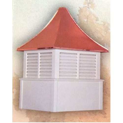 W-Model Cupola with Double Louvers