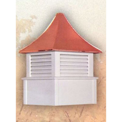 W-Model Cupola – Square with Louvers & Pagoda Roof
