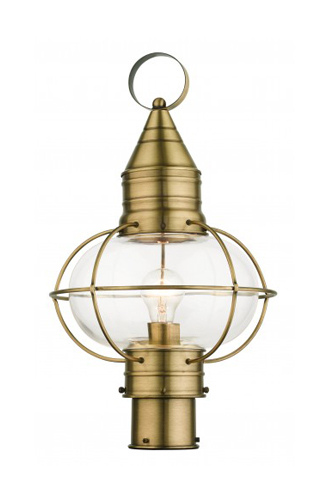 Onion Lantern Antique Brass