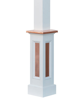 Copper Post Accent