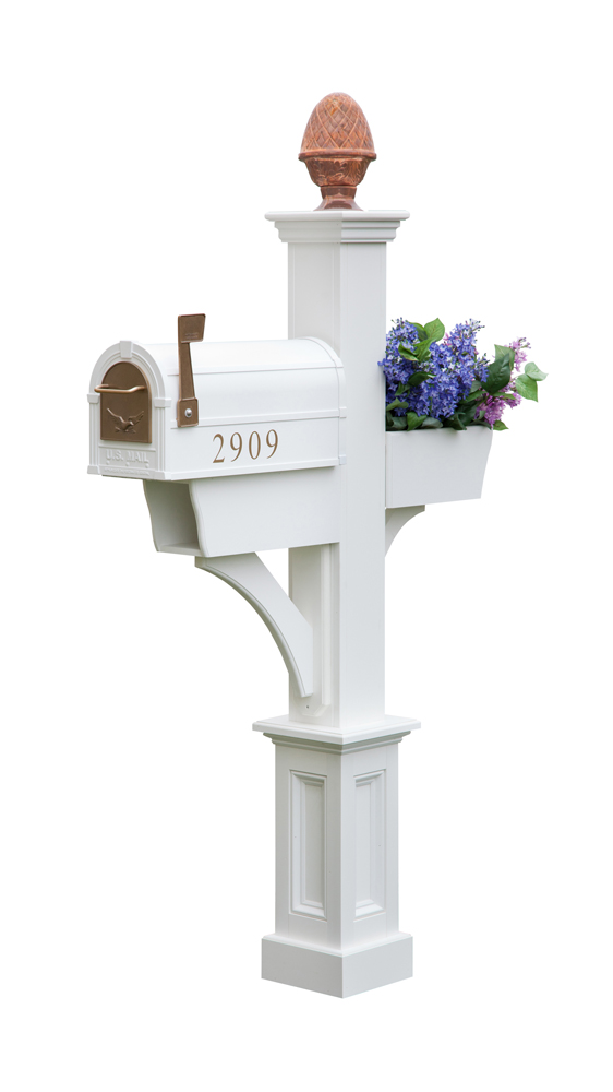 Flower Box for Mailbox Post - Image 2