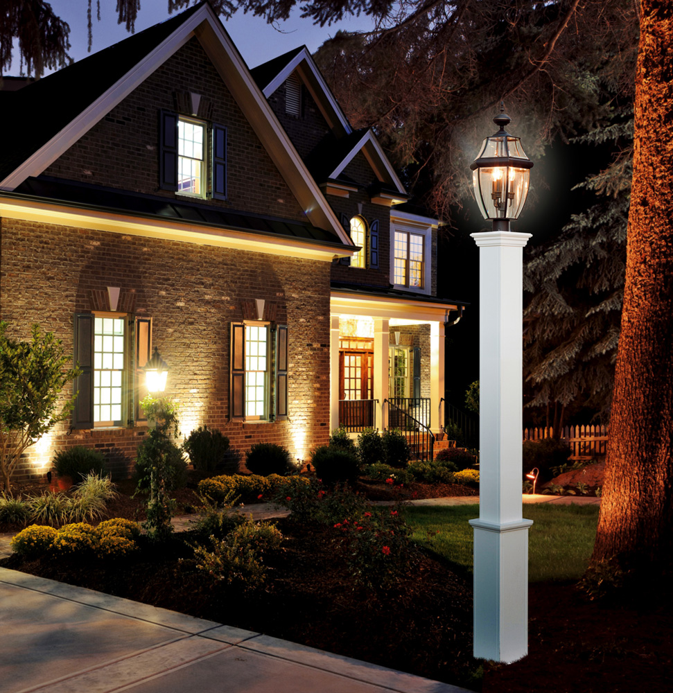 Frankfort Lantern Post
