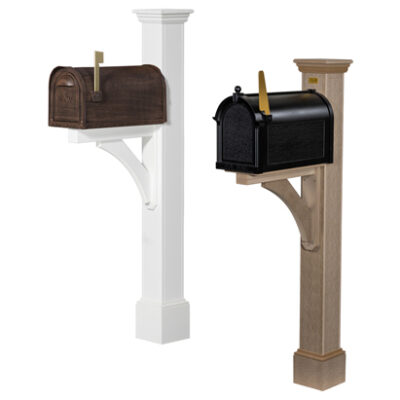 Hartford Mailbox Post