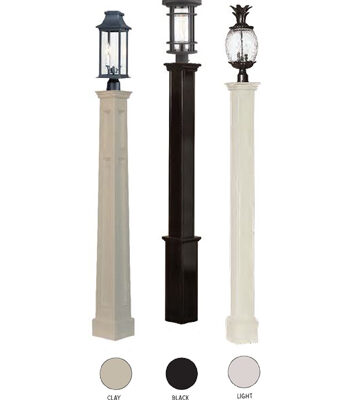 Lantern Post Paint Color Options