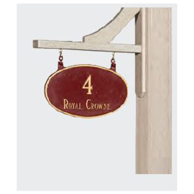 Large Oval Sign
