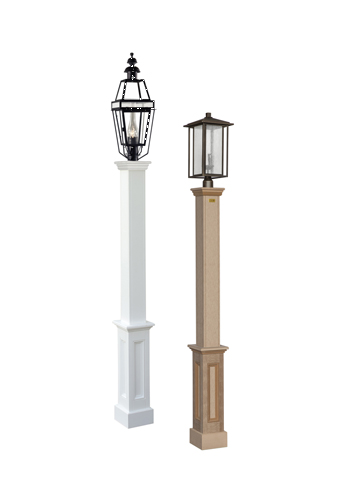 Lincoln Lantern Post