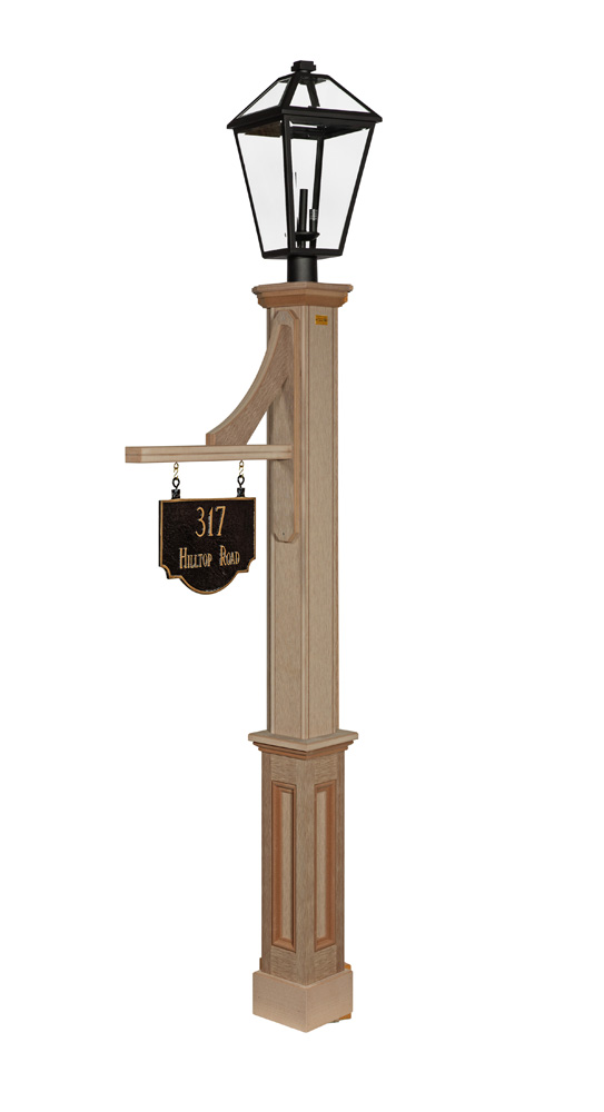 Lincoln Lantern Post