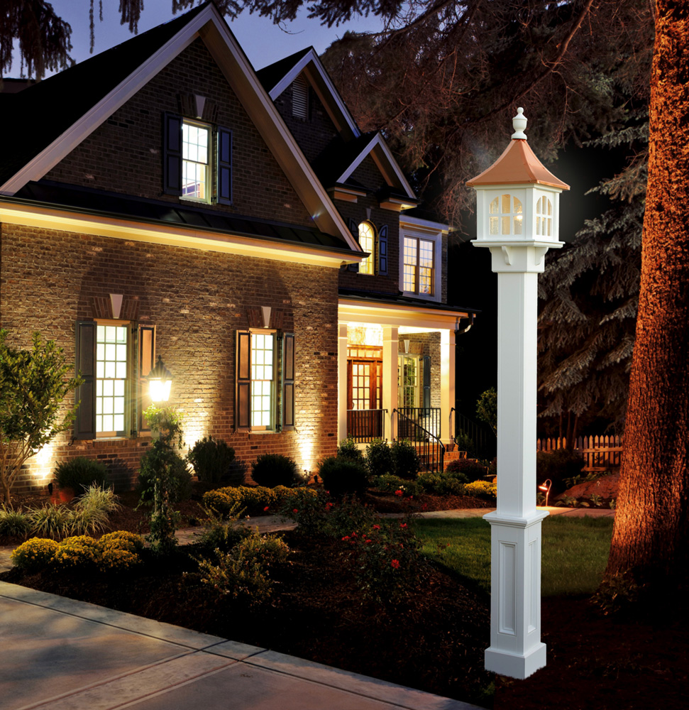 Lincoln Lantern Post