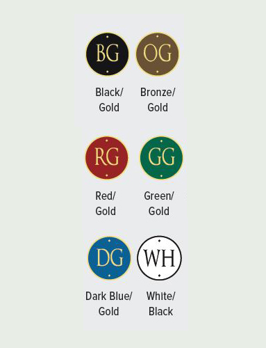 Address Sign Color Option