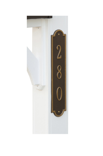 Vertical Address Numbers