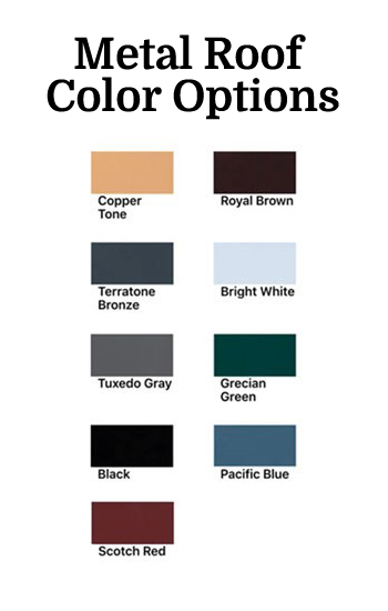 Metal Roof Color Options