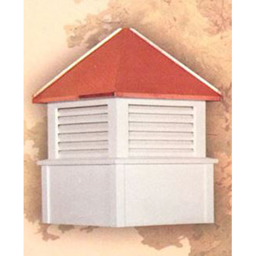 W-Model Cupola with Single Louvers