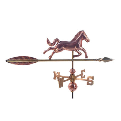 Dalvento 30″ Horse Weathervane with Traditional Directionals
