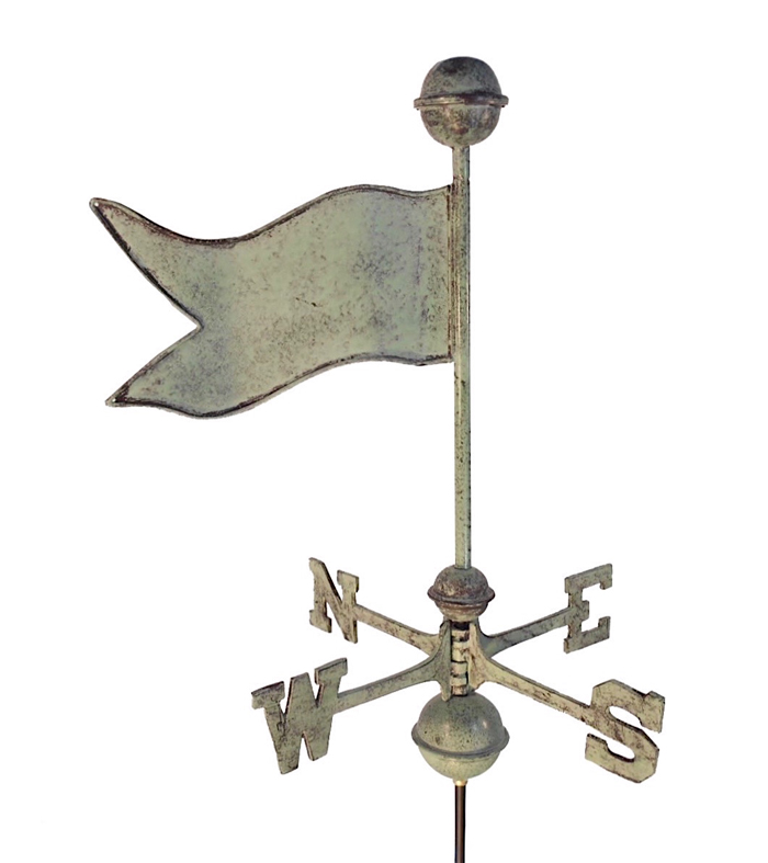 11 Inch Banner Weathervane by Dalvento
